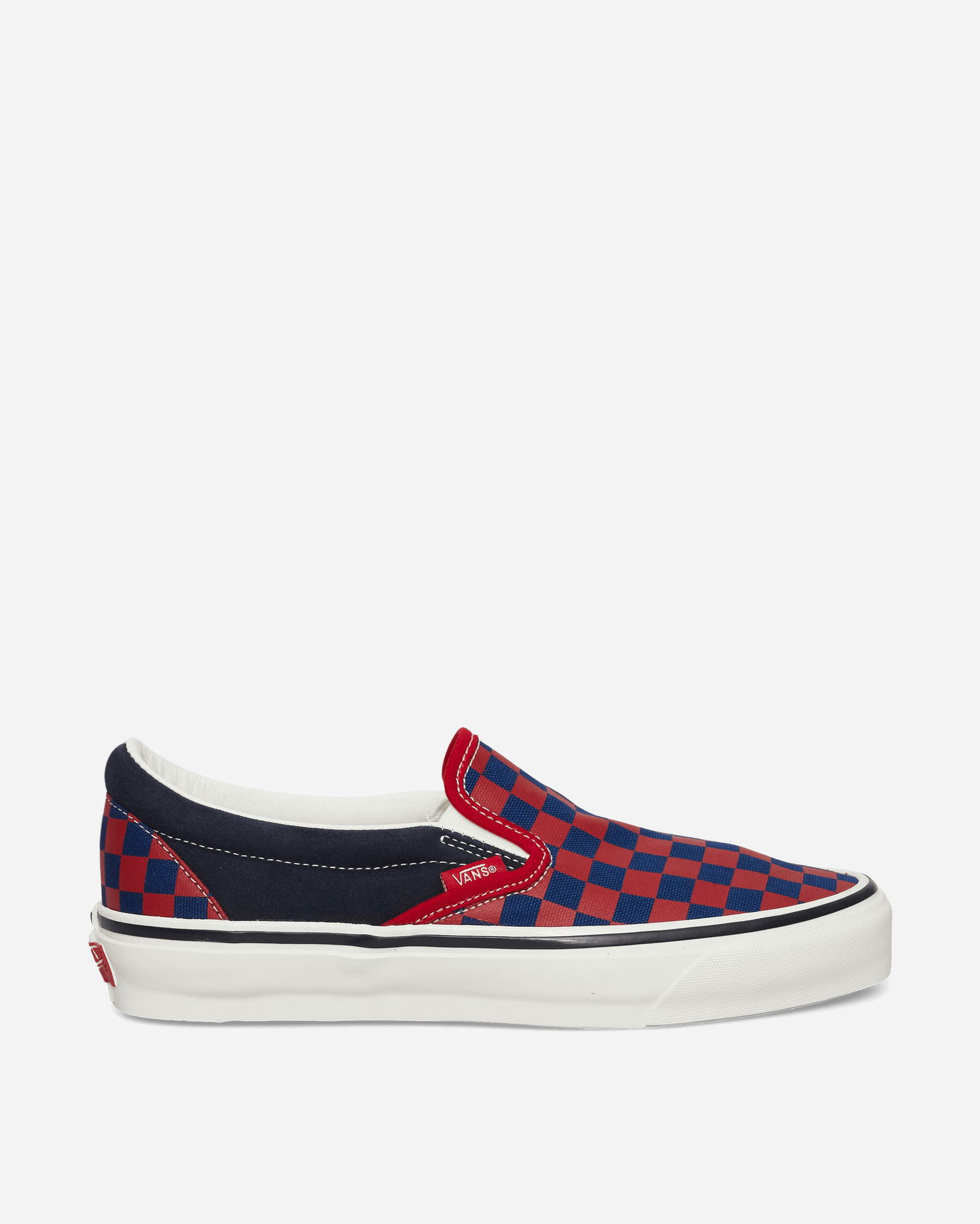Кецове и обувки Vans Classic Slip-On Reissue 98 Checkerboard Червено | VN000E969Y01, 1