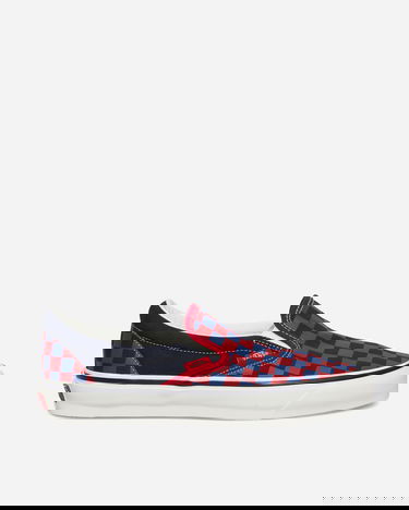Кецове и обувки Vans Classic Slip-On Reissue 98 Checkerboard Червено | VN000E969Y01, 1