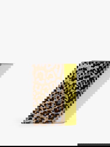 Портфейл Dolce & Gabbana Dolce & Gabbana Leopard Print and Acid Yellow Passport Holder Многоцветен | BP2215A6N738Z857, 1