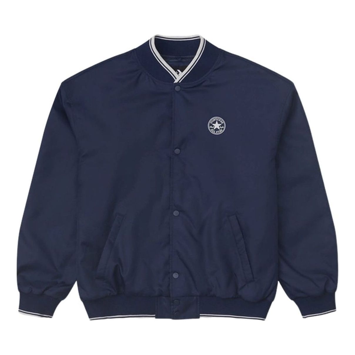 Яке бомбър Converse Logo Baseball Jacket Синьо | 10025987-A02, 0