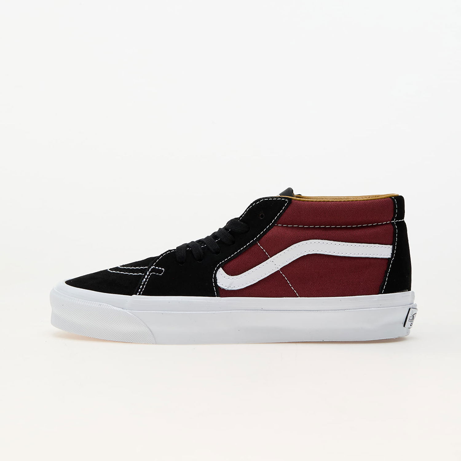 Кецове и обувки Vans Sk8-Mid Reissue 83 LX Black/ Russet Черно | VN000CQQCLD1, 0