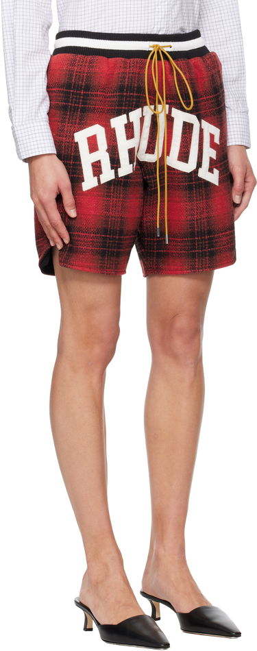 Къси панталони Rhude Flannel 'Rhude' Collegiate Court Logo Shorts Многоцветен | RHPF25SH01735, 1