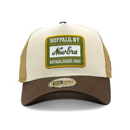Шапка с козирка New Era New Era Patch Canvas 9FORTY Trucker Cap One Size (56-59 cm) Кафяво | 60603674, 1