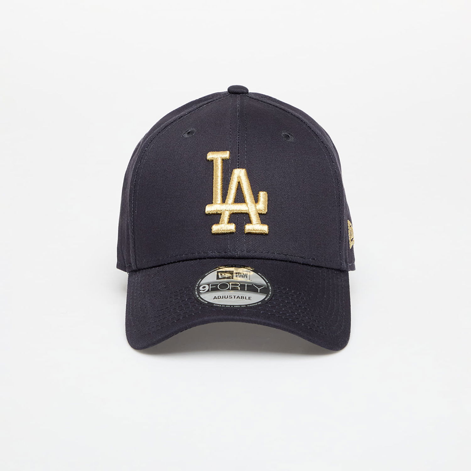 Шапка с козирка New Era New Era MLB Metallic 9FORTY Los Angeles Dodgers Adjustable Cap Тъмно синьо | 60595193, 0
