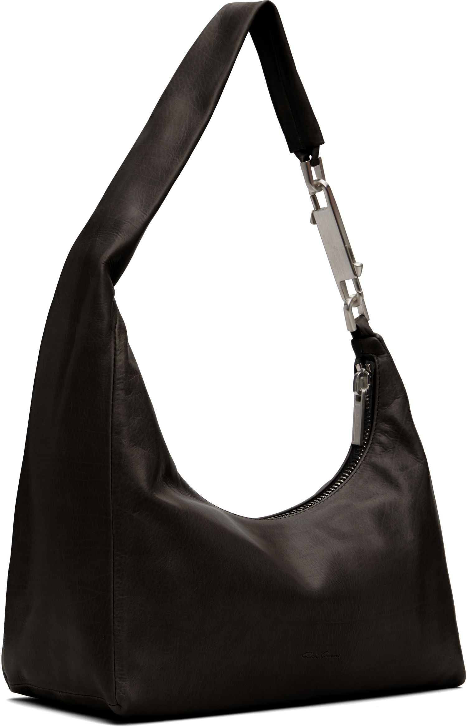 Чанта през рамо Rick Owens Rick Owens Small Gemini Bag Черно | RA02E0721 LCA, 1