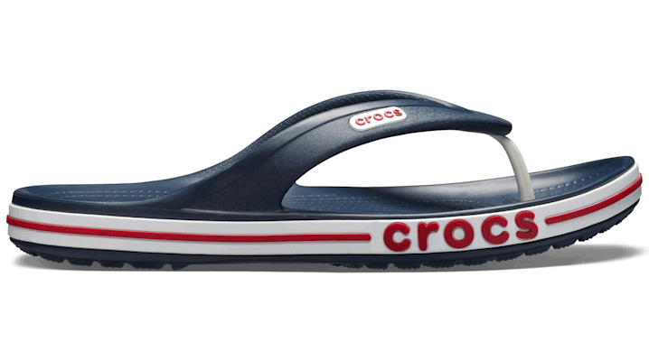 Кецове и обувки Crocs Bayaband Flips Black Тъмно синьо | 205393-4CC, 0