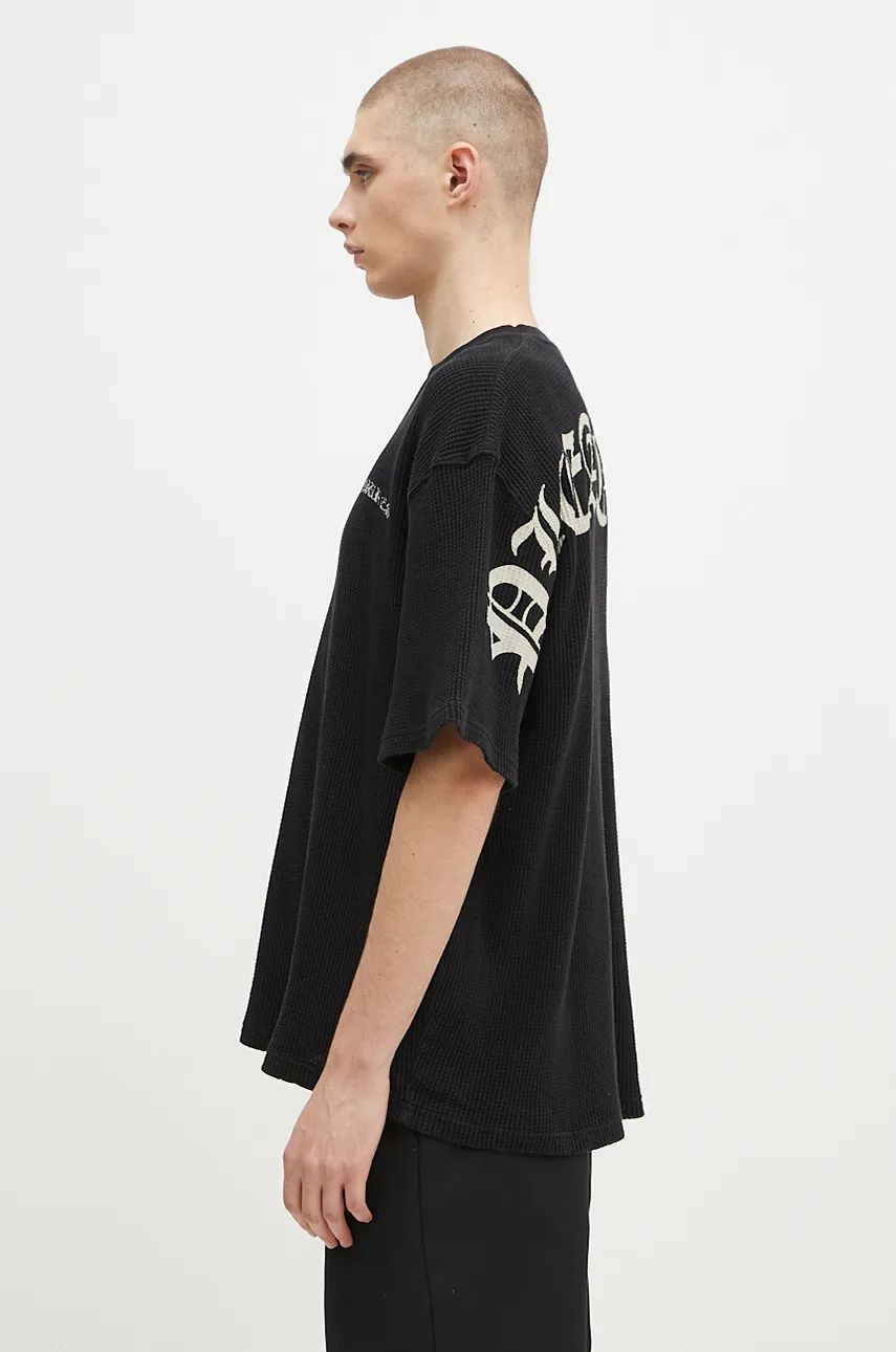 Тениска Pleasures Neural Thermal Shirt With Print Черно | P24F048, 1