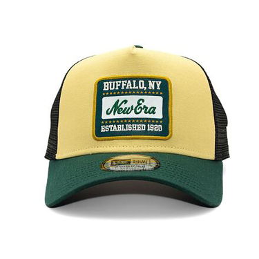 Шапка с козирка New Era New Era Patch Canvas 9FORTY Trucker Hat Жълто | 60603672, 1