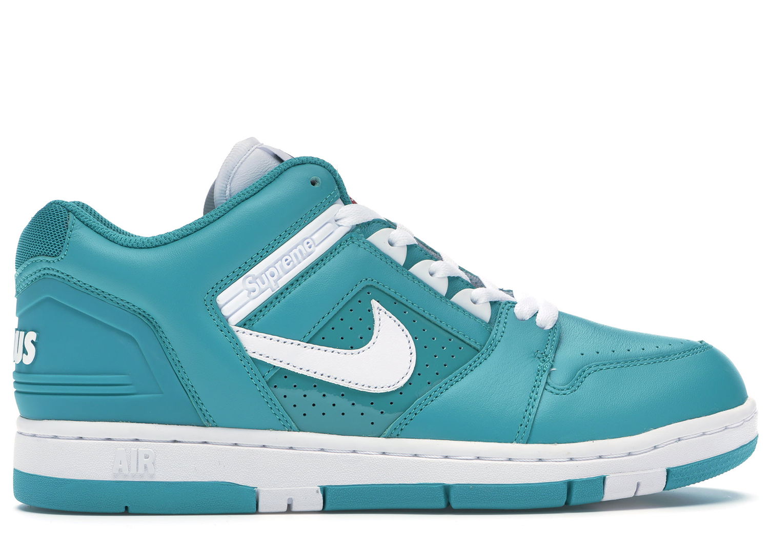 Кецове и обувки Nike SB Air Force 2 Low Supreme Blue Тюркоазено | AA0871-313, 0