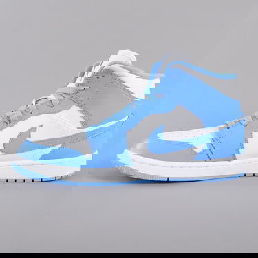 Кецове и обувки Jordan Air Jordan 1 Mid "UNC" Синьо | 554724-106, 0
