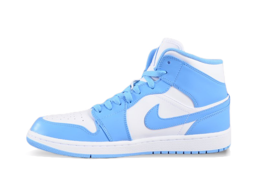 Лимитирано Издание Jordan Air Jordan 1 Mid "UNC" Синьо | 554724-106