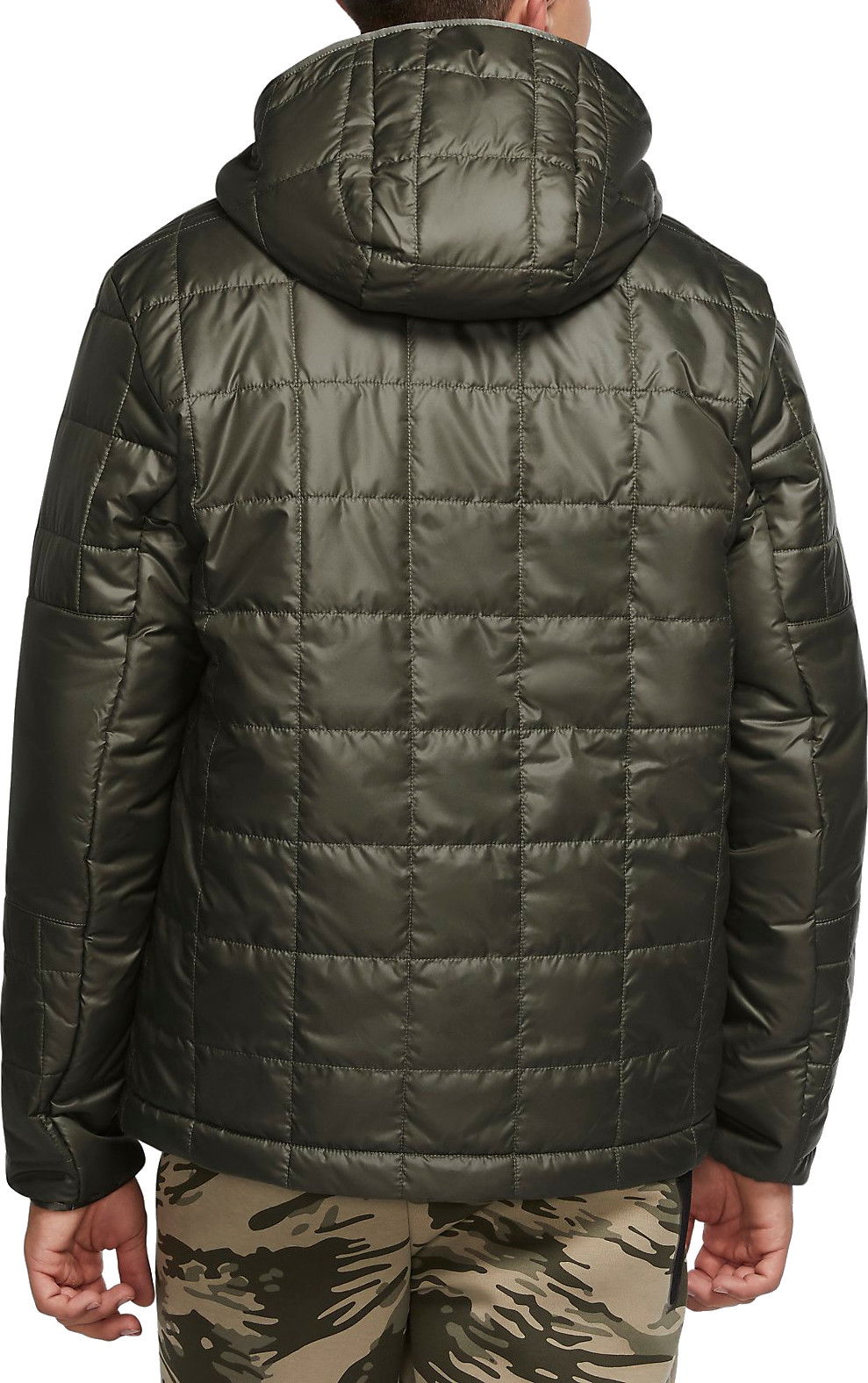 Пухо яке Nike Hooded Jacket Зелено | cu4422-380, 1