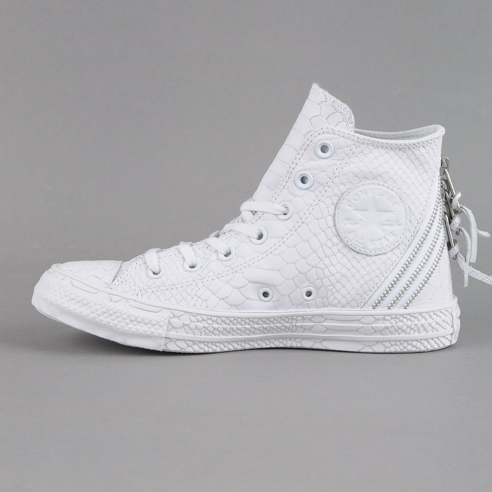 Кецове и обувки Converse Chuck Taylor All Star Tri Zip Hi Бяло | C547205, 1