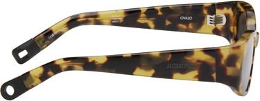Слънчеви очила Jacquemus Tortoiseshell 'Ovalo' Sunglasses Кафяво | JAC4C9SUN, 1