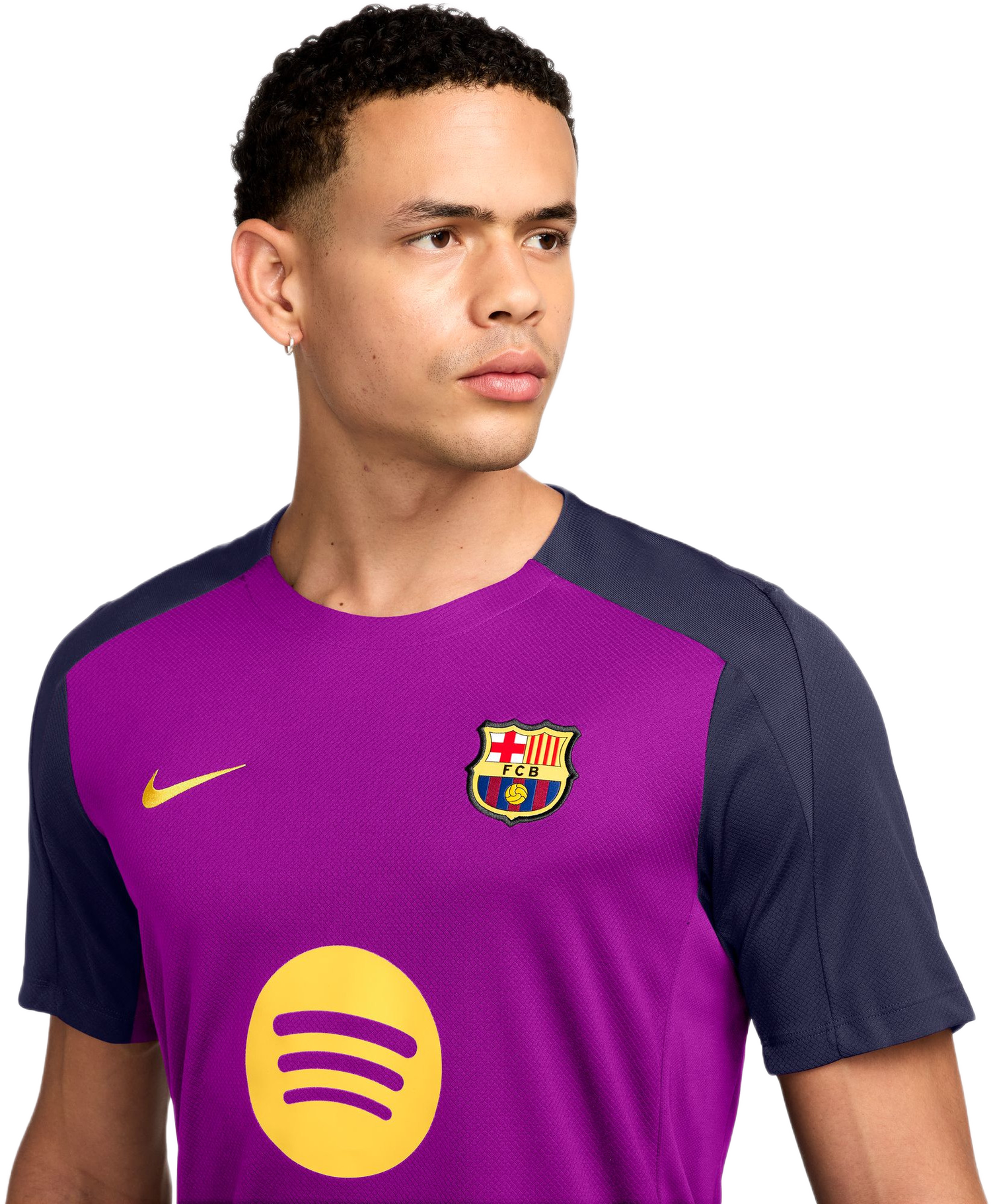 Тениска Nike FC Barcelona Strike Short Sleeve Top 2025/26 Лилаво | hj7752-552, 1
