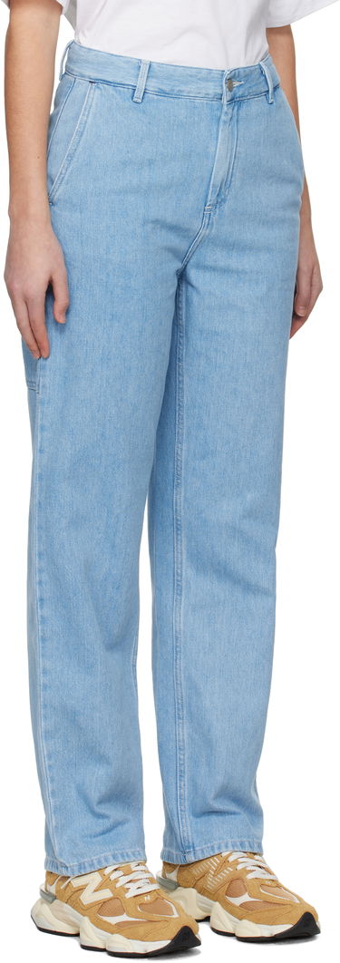 Дънки Carhartt WIP Straight Leg Jeans Синьо | I031251 0112, 4