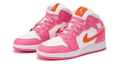 Кецове и обувки Jordan Air Jordan 1 Mid "Pinksicle Orange" GS Розово | DX3240-681, 4