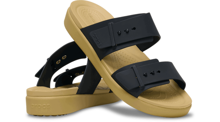 Кецове и обувки Crocs Brooklyn Buckle Low Low Sandals Тъмно синьо | 211215-00W, 1