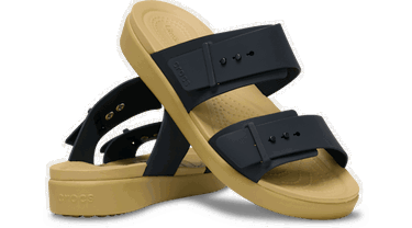 Кецове и обувки Crocs Brooklyn Buckle Low Low Sandals Тъмно синьо | 211215-00W, 1