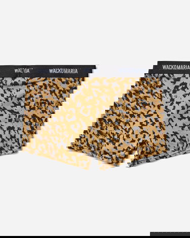Боксерки WACKO MARIA Wacko Maria Leopard Boxer Briefs Кафяво | WMGP-BR12 BEIGE, 2
