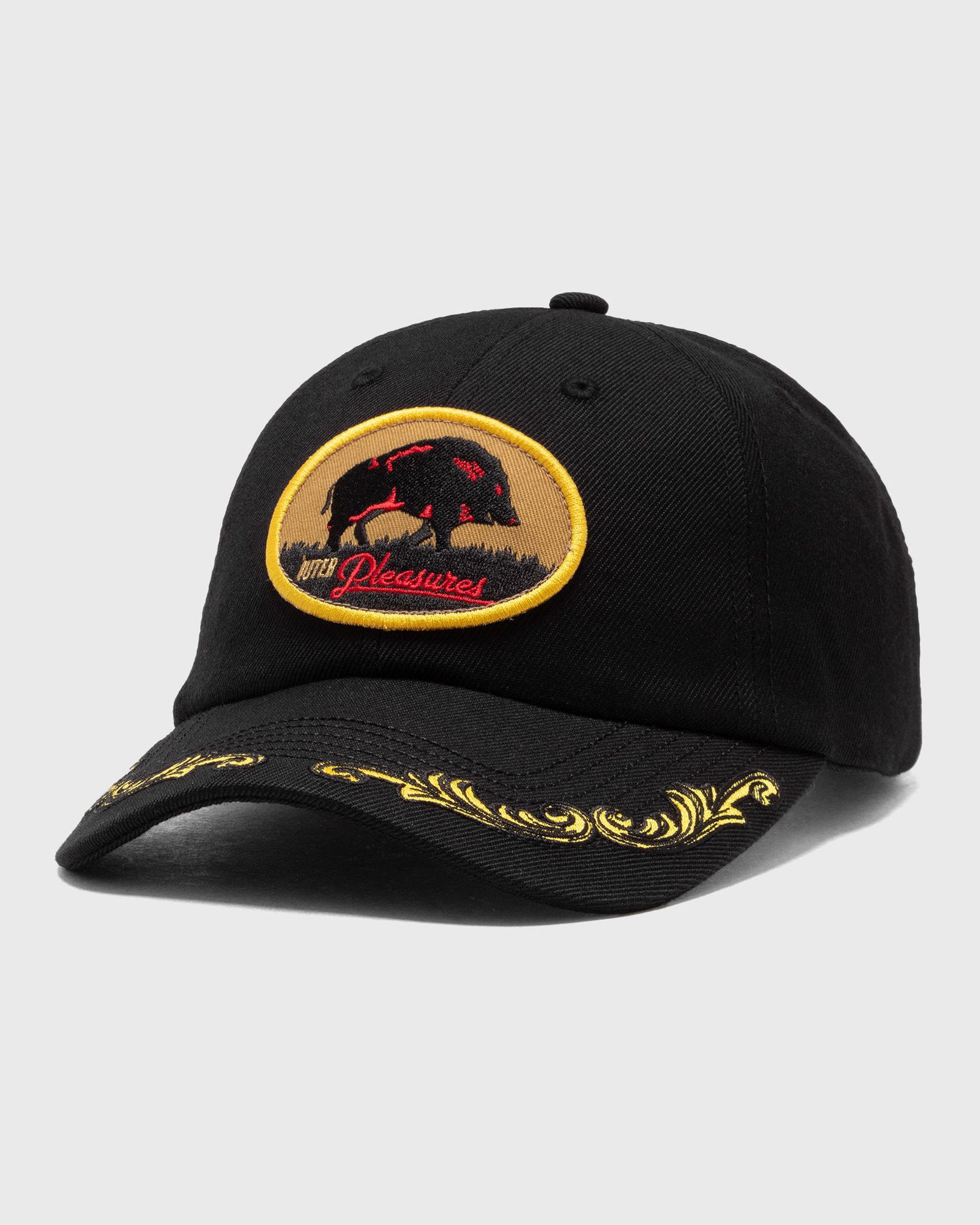 Шапка с козирка Pleasures Iuter Daniele Baseball Cap Черно | P24IU013-BLACK, 1