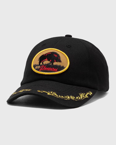 Шапка с козирка Pleasures Iuter Daniele Baseball Cap Черно | P24IU013-BLACK, 1