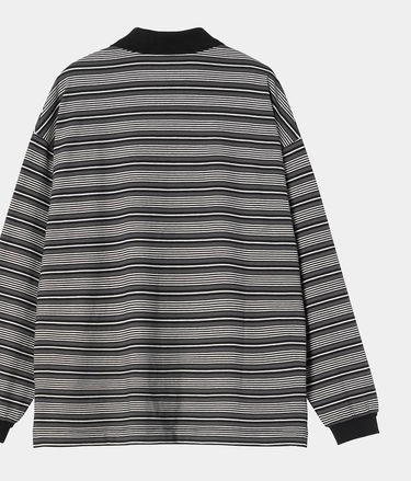 Поло тениска Carhartt WIP Long Sleeve Striped Polo Shirt Многоцветен | I035530_5, 1