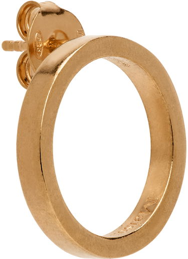 Обеци Maison Margiela Logo Single Earring Бежово | SM1VG0024 SV0158, 1