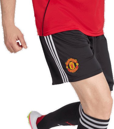Къси панталони adidas Performance Manchester United 25/26 Home Shorts Черно | JI7431, 3