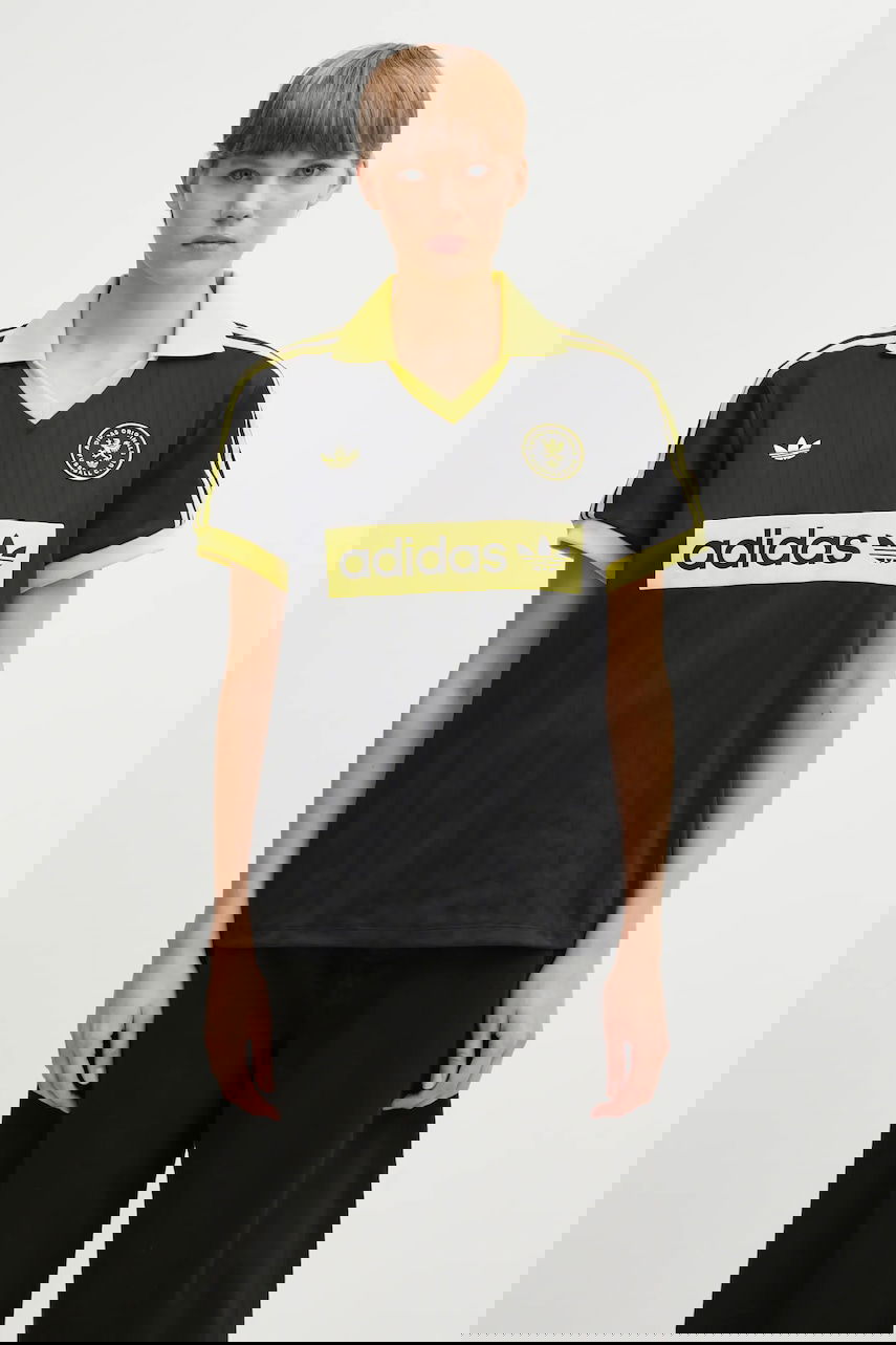 Фланелка adidas Originals Originals Football Club Tee Жълто | JW2562, 0