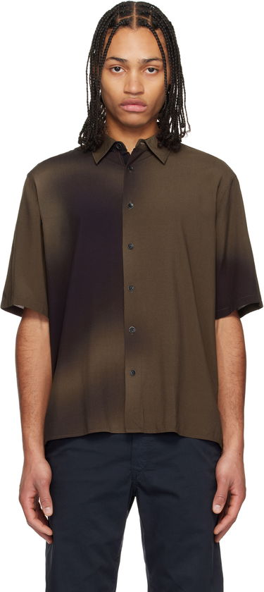 Риза rag & bone Rag & Bone Dalton Printed Shirt Кафяво | MBW24HA013PTML, 0
