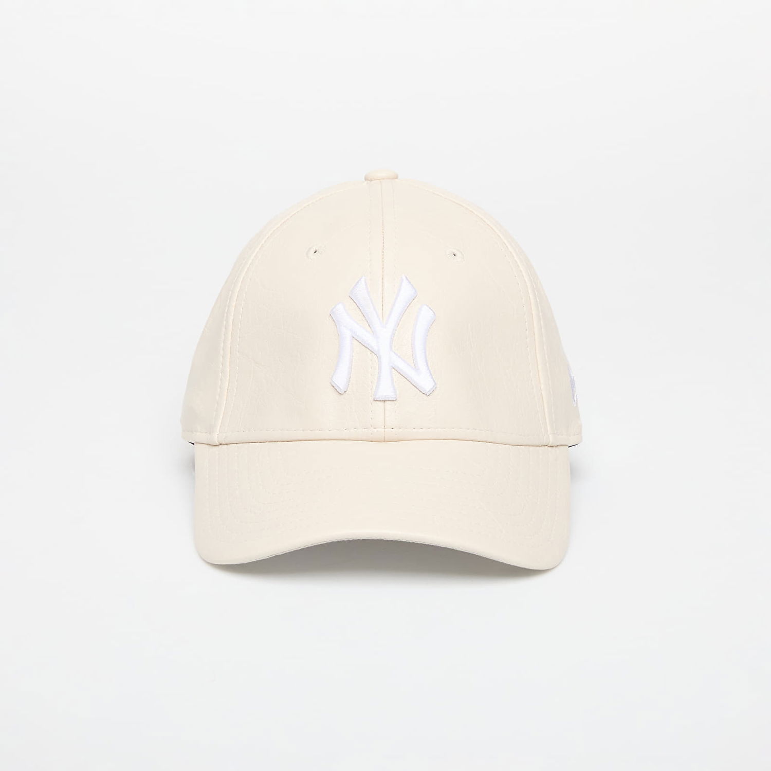 Шапка с козирка New Era New Era MLB Crinkled PU 9FORTY New York Yankees Adjustable Cap Бежово | 60595393, 0