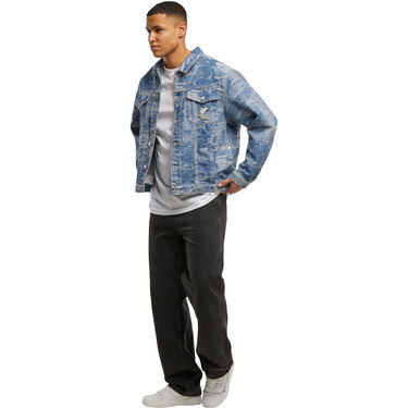 Яке Karl Kani Og K Distress Camo Os Denim Jacket M Синьо | 60710032, 3