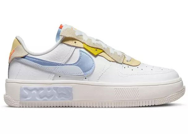 Кецове и обувки Nike Air Force 1 Fontanka Set To Rise W Бяло | DV2175-100, 0