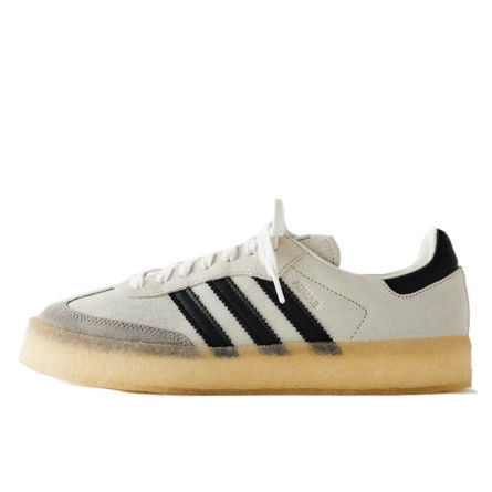 Кецове и обувки adidas Originals Kith x Clarks x Samba 8th Street "Chalk White Core Black" Бяло | IE4033-36, 0