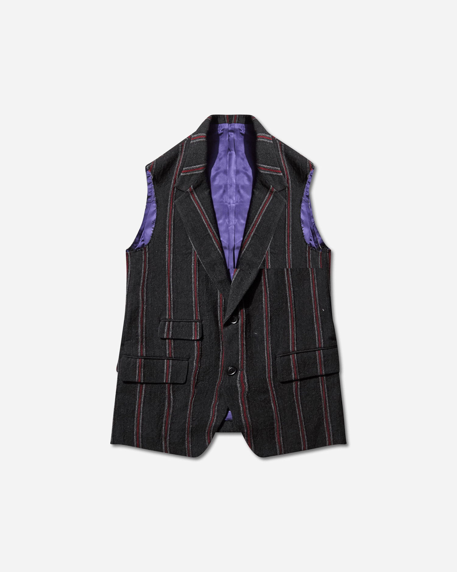 Жилетка Needles Striped Tweed Sleeveless Jacket Многоцветен | RW133 GREY, 1