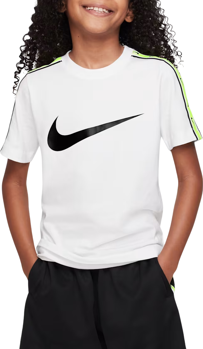 Тениска Nike Swoosh Repeat T-shirt Бяло | dz5628-122, 0