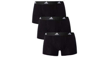 Боксерки adidas Originals Active Flex Boxers - 3 pack Черно | 4a1m02, 1