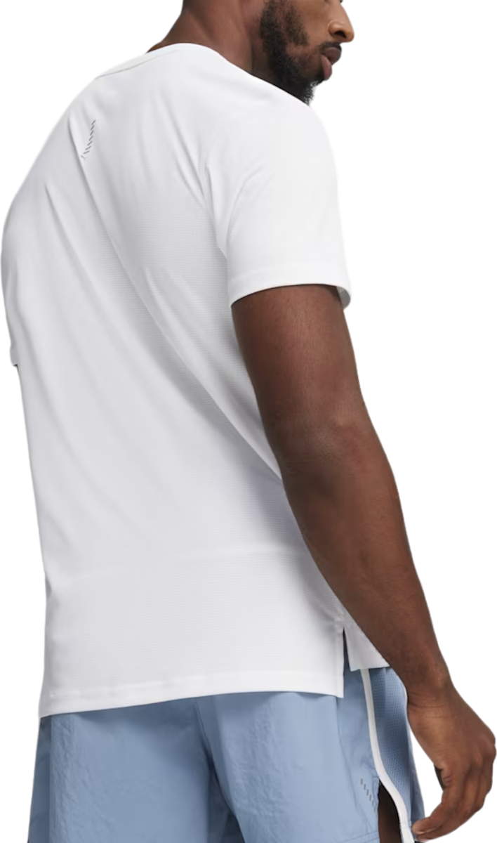 Тениска Puma RUN FASTER ICONS GRAPHIC TEE Бяло | 525000-02, 1