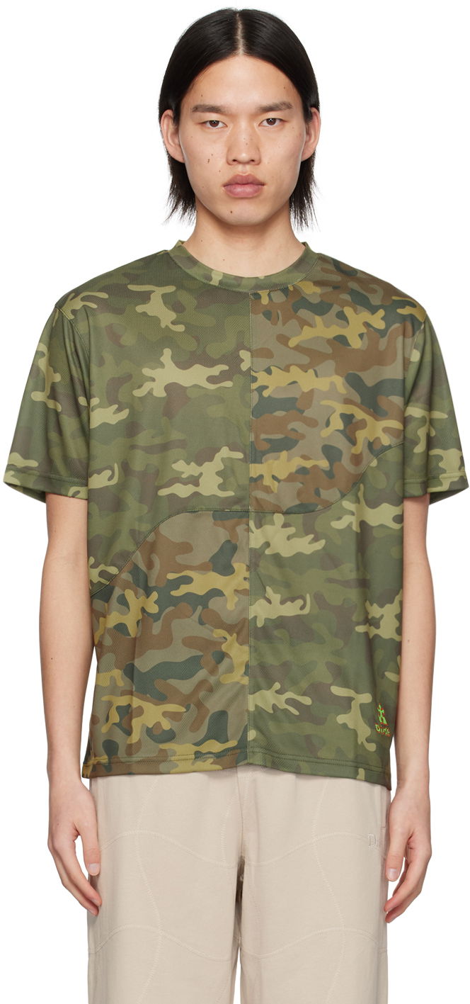 Тениска Dime Khaki Camo T-Shirt Зелено | DIMESP249GRN