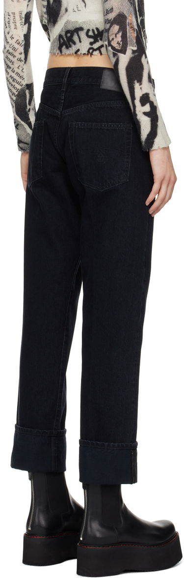Дънки R13 R13 Romeo Cuff Jeans Черно | R13WD113-D184A, 2
