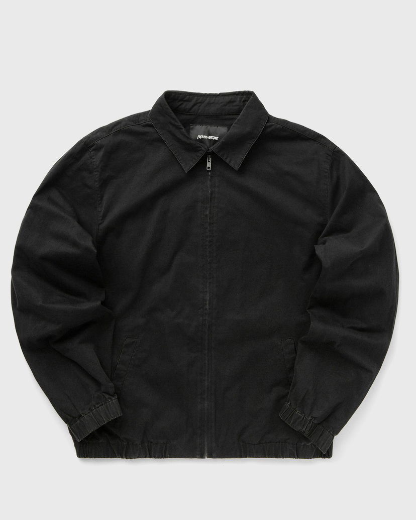 Яке бомбър Fucking Awesome Washed Harrington Jacket Черно | PN19988-BLACK