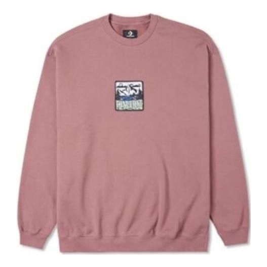 Суитчър Converse Counter Climate Graphic Crew Sweatshirt Розово | 10025032-A03