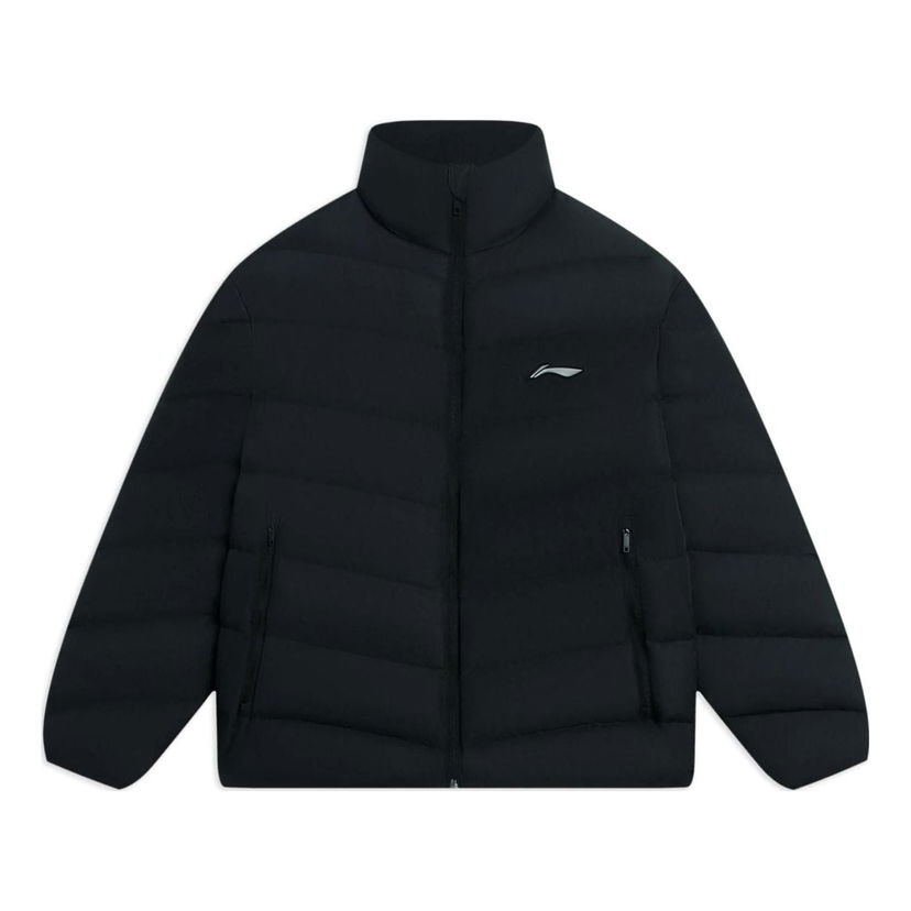 Пухо яке Li-Ning Essential Logo Down Jacket Черно | AYMS267-1