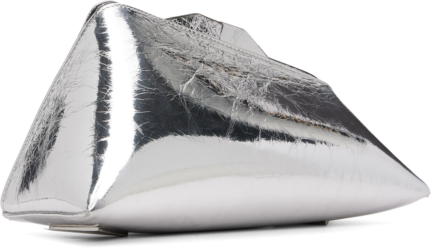 Дамска чанта The Attico Crinkled Metallic Clutch 8:30 PM Металик | 241WAH00001 LBT070AA, 1