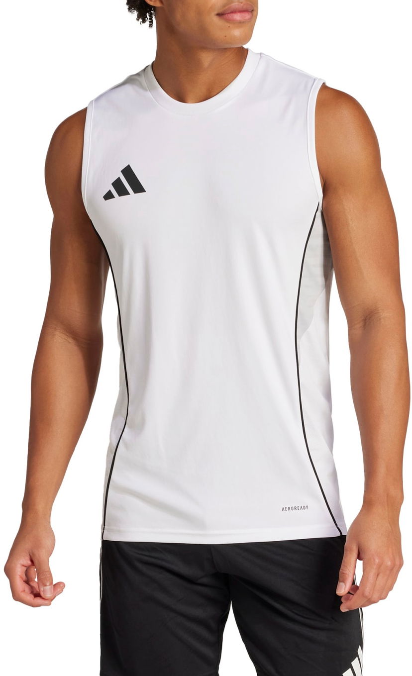 Потник adidas Originals Adidas Tiro 25 Sleeveless Jersey Бяло | jj1522