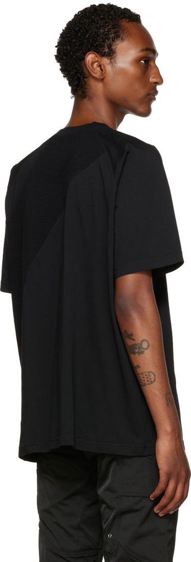 Тениска HELIOT EMIL Paneled T-Shirt Черно | HE_M_09_031_C01_BLK01, 1