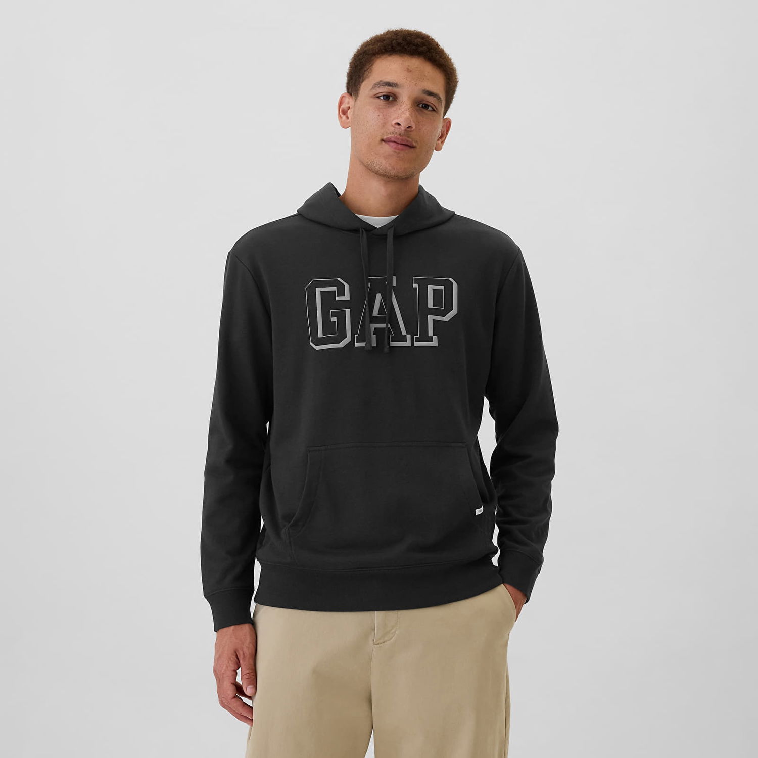 Суитчър GAP Gap Athletic Hoodie Черно | 542302-00, 0