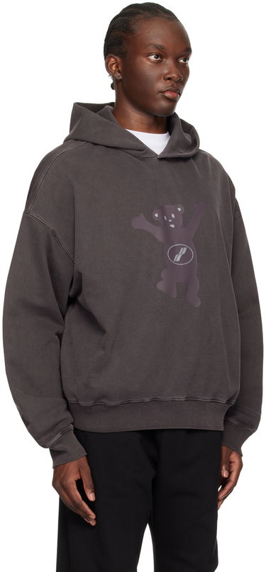Суитчър We11done We11done Teddy Hoodie Кафяво | WD-TH3-22-727-U-CH, 1