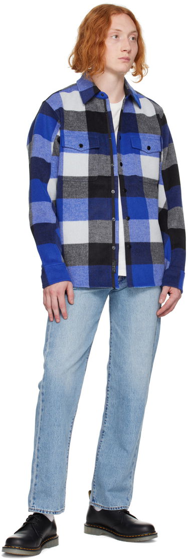 Риза rag & bone Rag & Bone Plaid Jack Shirt Синьо | MBW22HA389RTML, 3